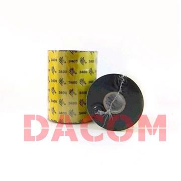 CONSUMABILI RIBBON Zebra CONSUMABILI - ZEBRA SUPPLIES - RIBBON - WAX/RESIN 03400bk11045 Photo 1