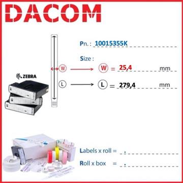 CONSUMABILI BRACCIALETTI Zebra CONSUMABILI - WRISTBAND 10015355k Photo 0