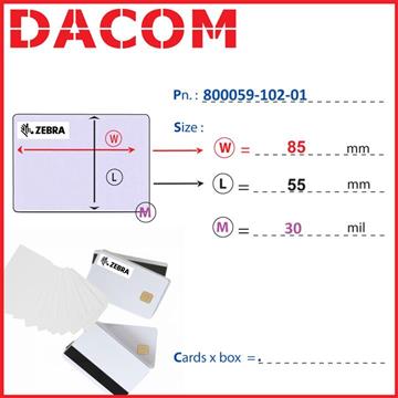 RFID MEDIA RFID Zebra SUPPLIES - CARD RFID 800059-102-01 Photo 0