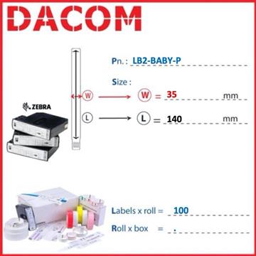 CONSUMABILI BRACCIALETTI Zebra CONSUMABILI - WRISTBAND lb2-baby-p Photo 0